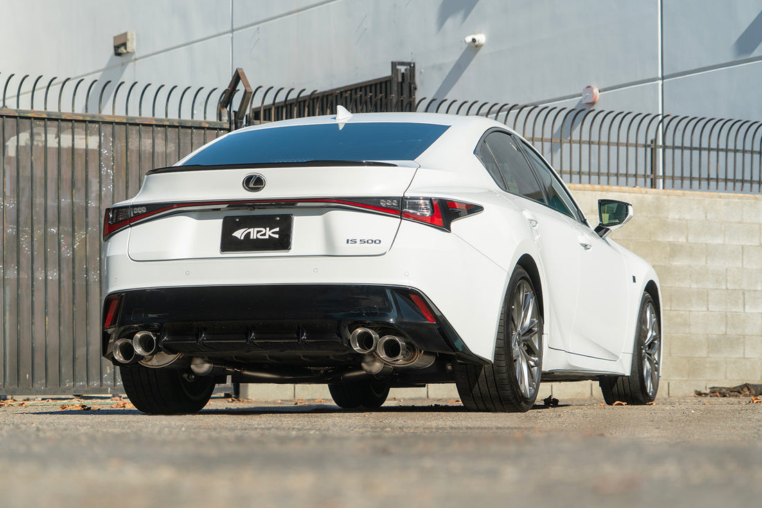 2022+ Lexus iS500 with ARK GRiP Exhaust System installed