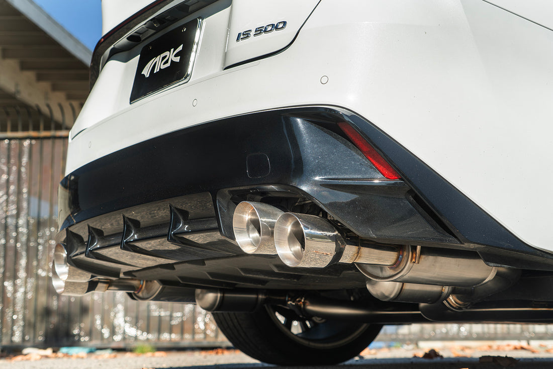 ARK Performance GRiP Exhaust with Polish Tips for Lexus IS500