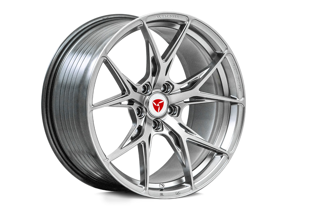 Image of AB-15S Flow Forged wheel in Hyper Black color.