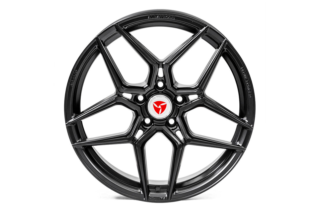 AB-52S flow forged 19" wheel in satin black