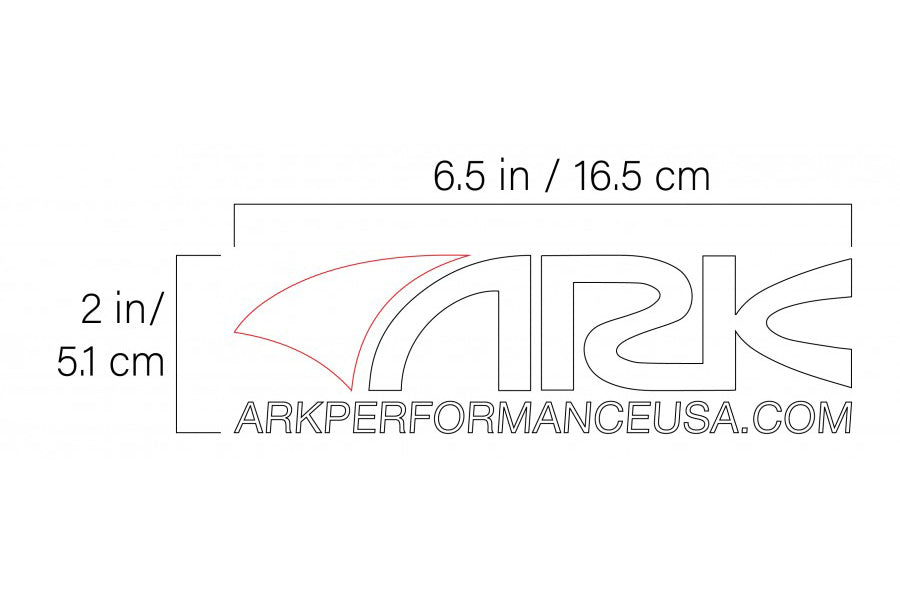 ARK Logo with Website Decal - ARK Performance