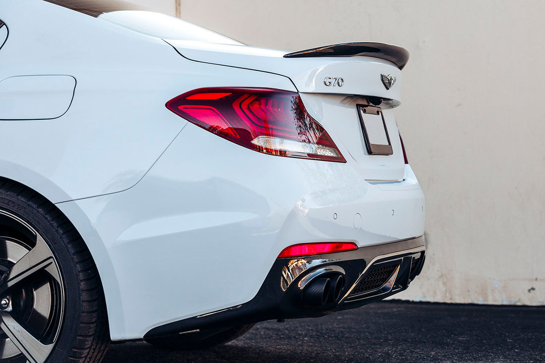 2019-2021 Genesis G70 Carbon Fiber Rear Spoiler C-Style - ARK Performance