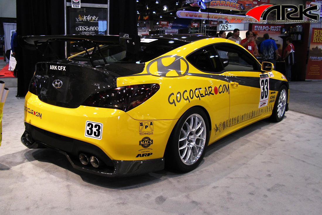 2010-2016 Hyundai Genesis Coupe C-FX Carbon Fiber Rear Diffuser - ARK Performance