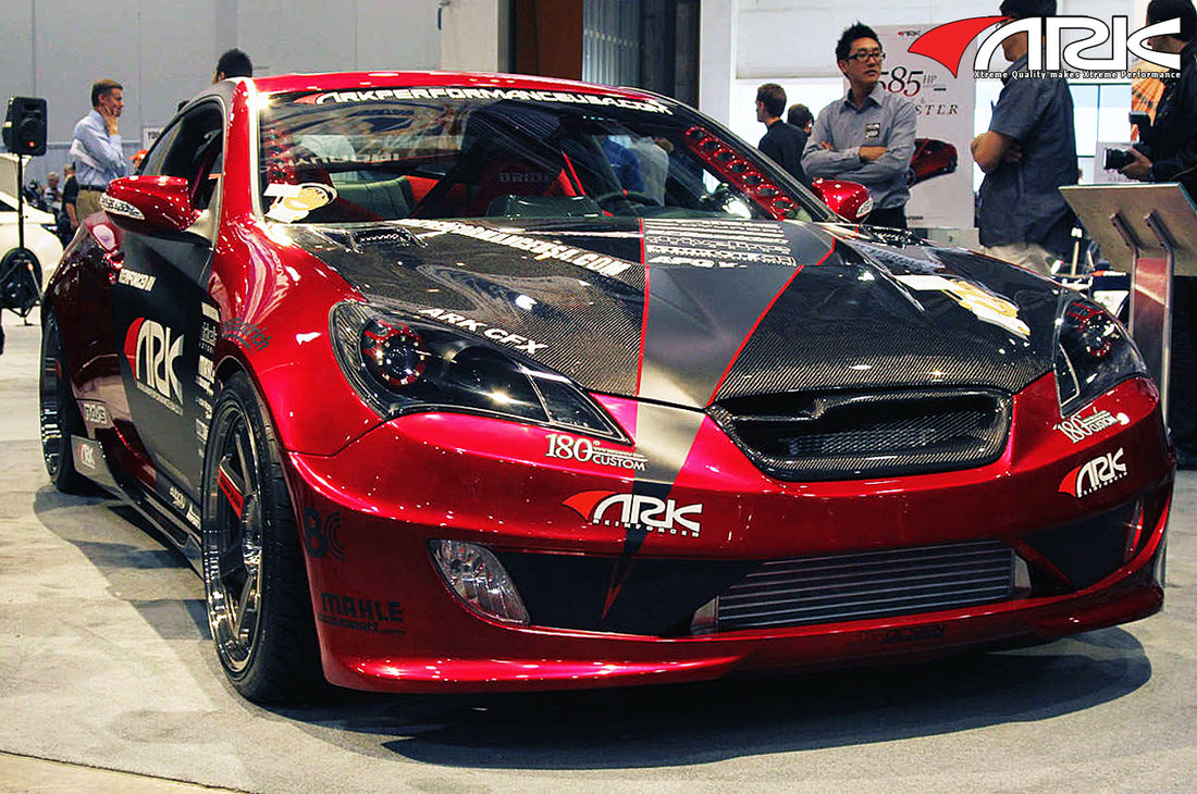 2010-2012 Hyundai Genesis Coupe S-FX Carbon Fiber Hood - ARK Performance