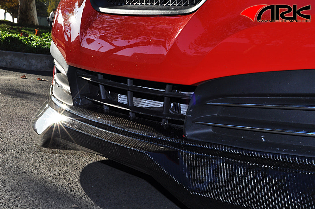 2010-2012 Hyundai Genesis Coupe C-FX Carbon Fiber Front Lip - ARK Performance