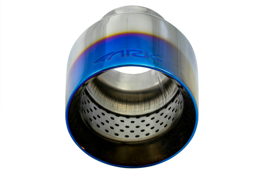 4.5" Universal Exhaust Tip ET003 (Burnt/Polish) - ARK Performance