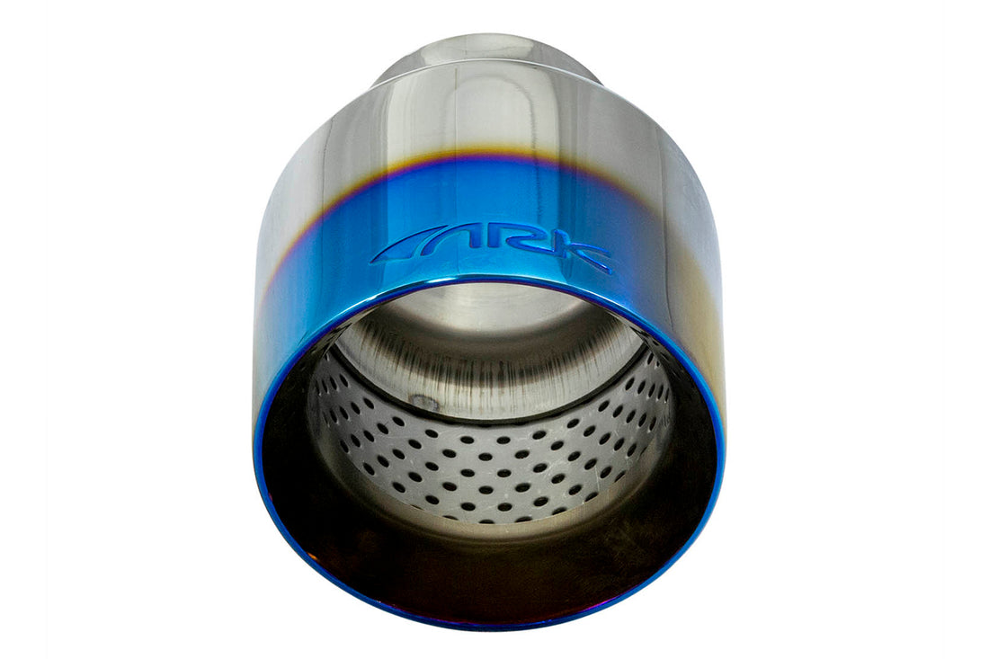 4.5" Universal Exhaust Tip ET004 (Burnt/Polish) - ARK Performance