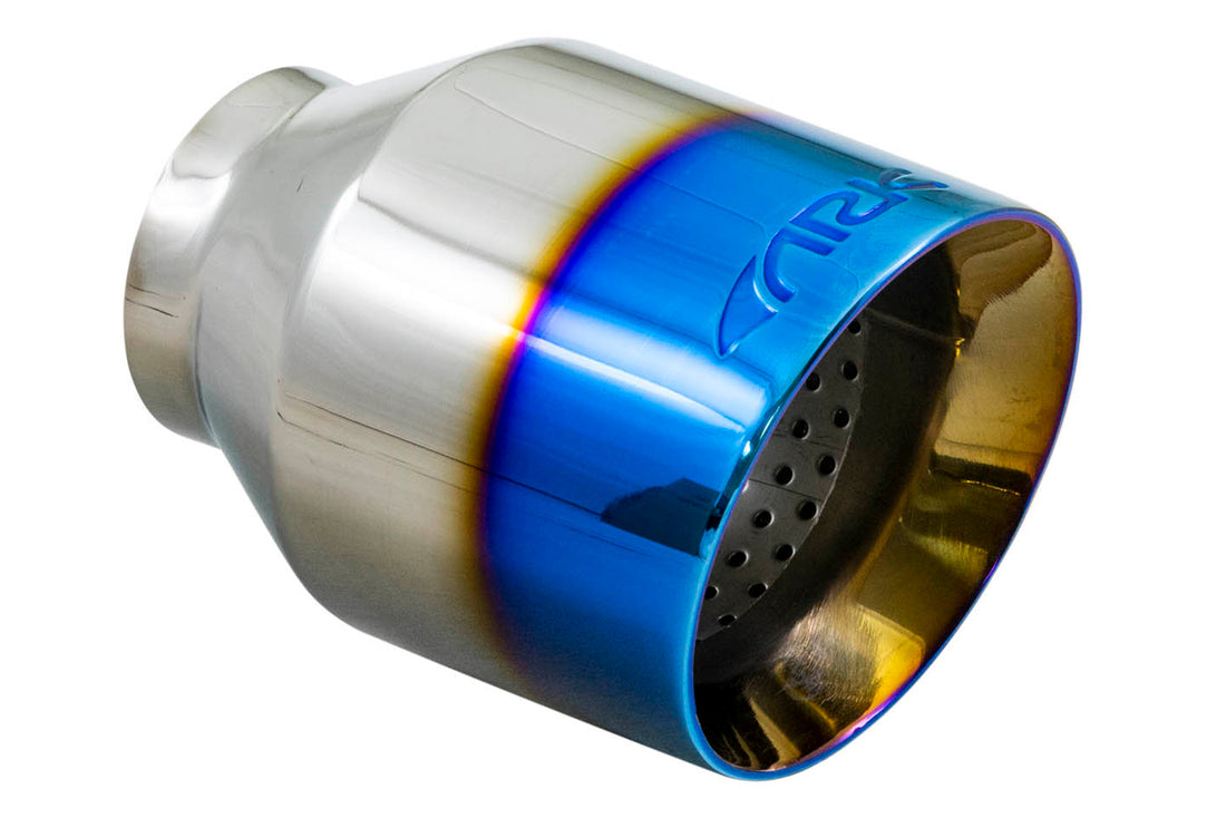 4.5" Universal Exhaust Tip ET004 (Burnt/Polish) - ARK Performance