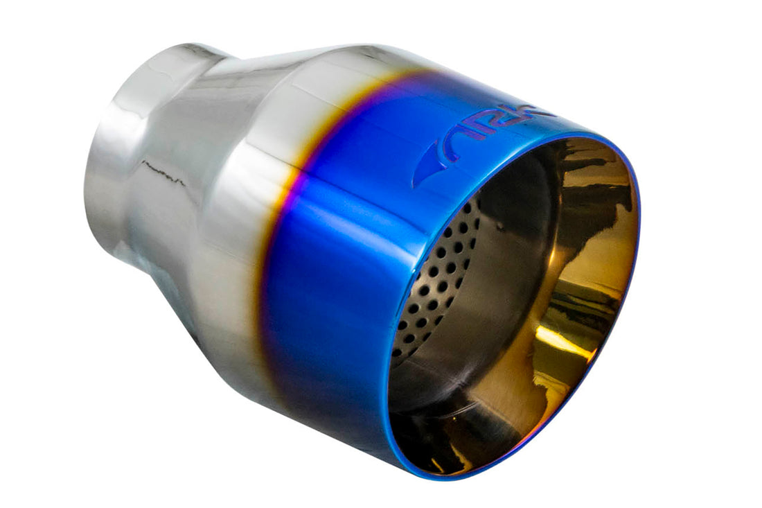 4.5" Universal Exhaust Tip ET004 (Burnt/Polish) - ARK Performance