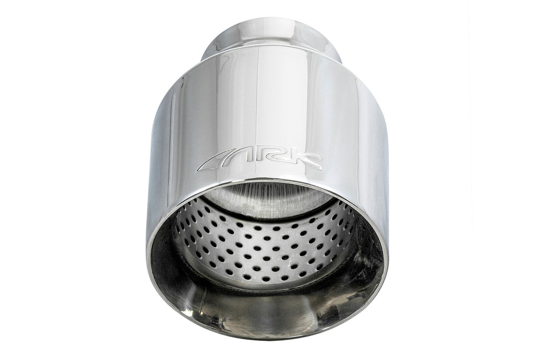 4.5" Universal Exhaust Tip ET004 (Burnt/Polish) - ARK Performance