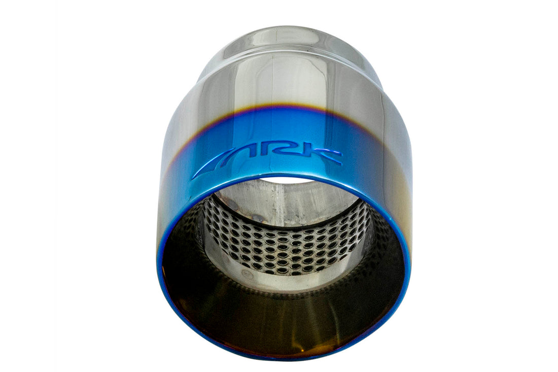 3.5" Universal Exhaust Tip ET005 (Burnt/Polish) - ARK Performance