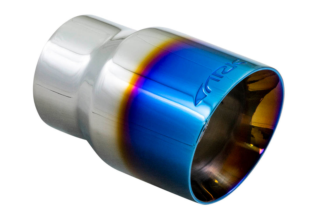 4" Universal Exhaust Tip ET006 (Burnt/Polish) - ARK Performance