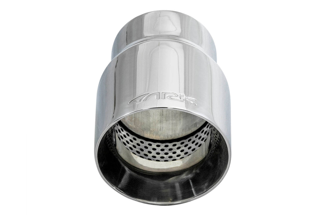 4" Universal Exhaust Tip ET006 (Burnt/Polish) - ARK Performance