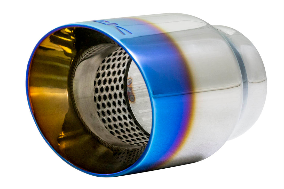 3.5" Universal Exhaust Tip ET007 (Burnt/Polish) - ARK Performance