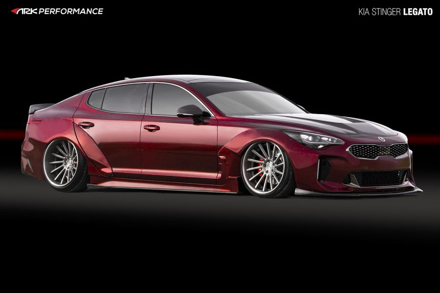 2018-2023 Kia Stinger Fiberglass Legato Wide Body Kit - ARK Performance