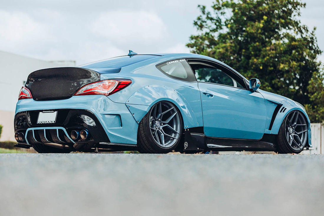 2010-2016 Hyundai Genesis Coupe Solus Rear Bumper - ARK Performance