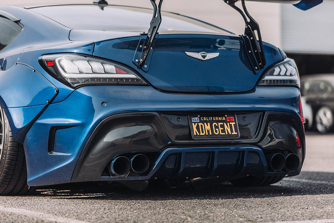 2010-2016 Hyundai Genesis Coupe Solus Rear Bumper - ARK Performance