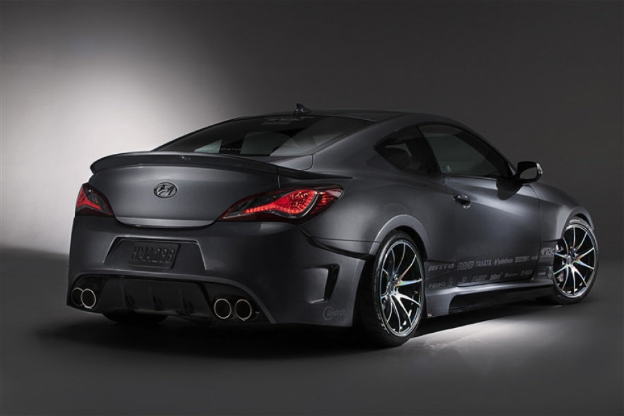 2013-2016 Hyundai Genesis Coupe Legato Fiberglass Hood - ARK Performance