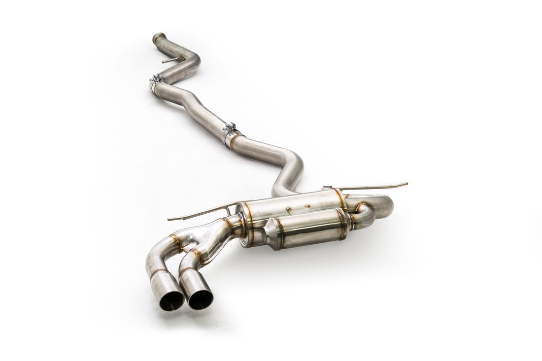 Product Image of ARK DT-S Exhaust for 2012-2018 BMW F30 F32 328i Sedan. Part Number is SM0330-0012G