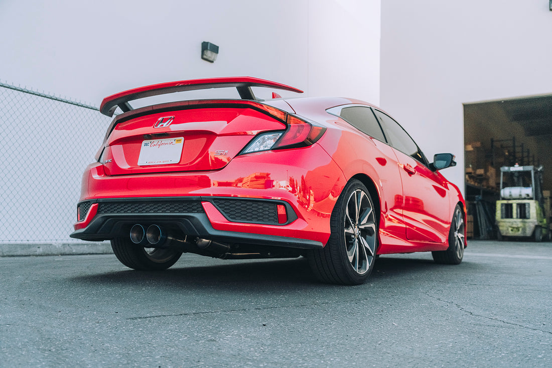 Civic SI Coupe with the ARK DT-S Exhaust