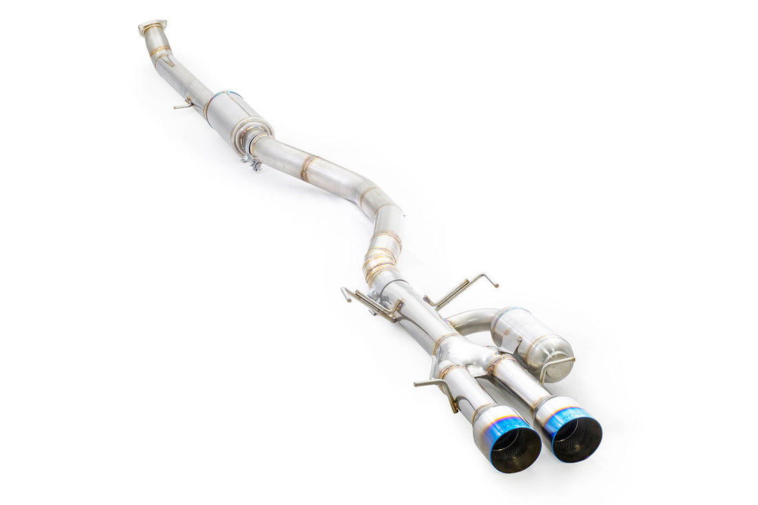 Actual image of our ARK DT-S Catback Exhaust System for 2017-2021 Honda Civic Si Sedan.