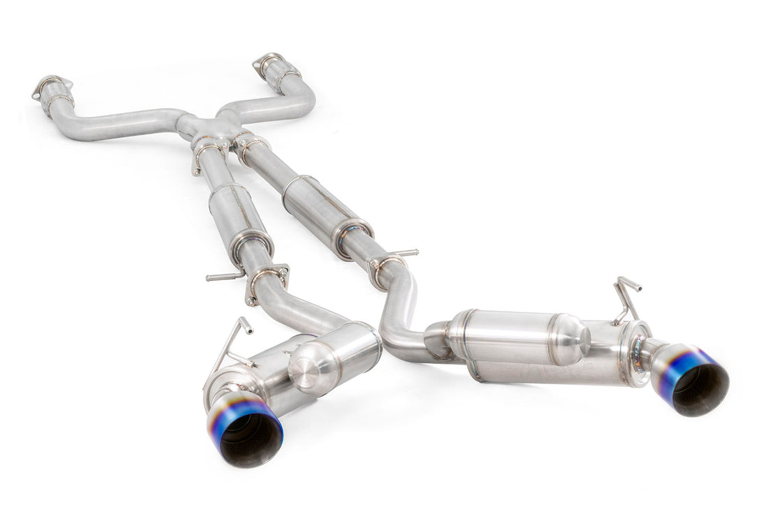 370z ARK GRiP Exhaust with the Burnt Tips
