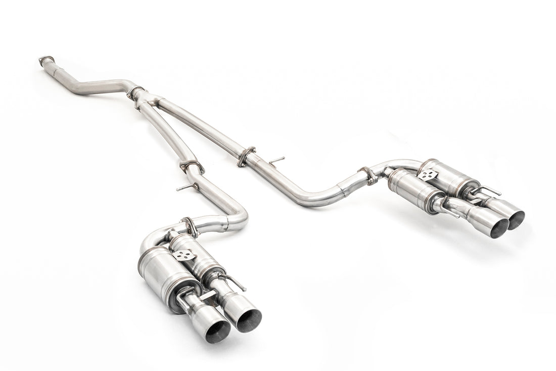 Product Image of Lexus RC200T ARK Performance GRiP Exhaust without resonators. Part Number SM1540-0116G