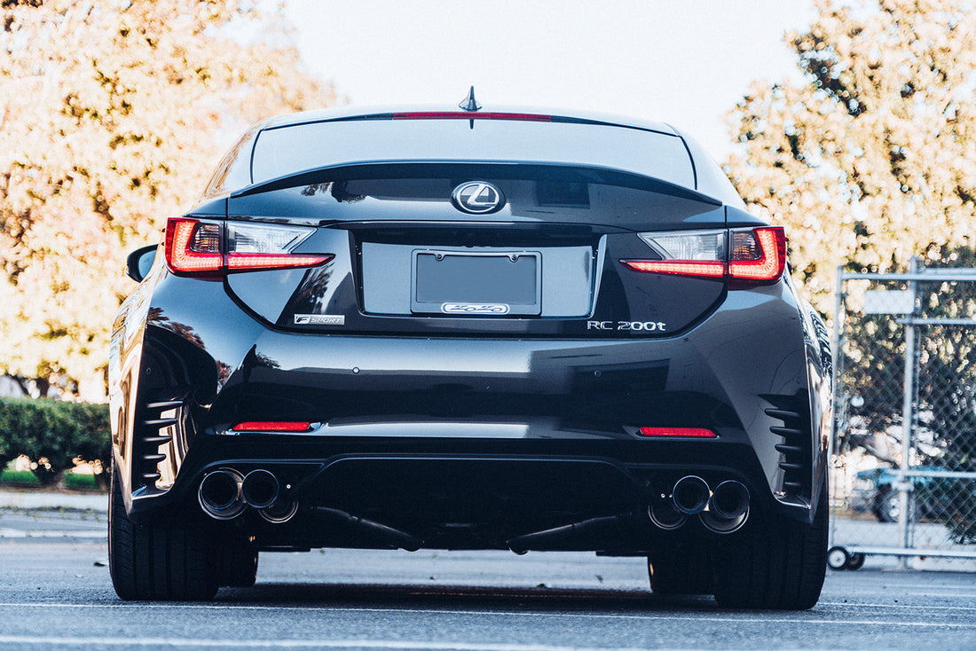 2016-2017 Lexus RC200t GRiP Exhaust (Resonated) - ARK Performance