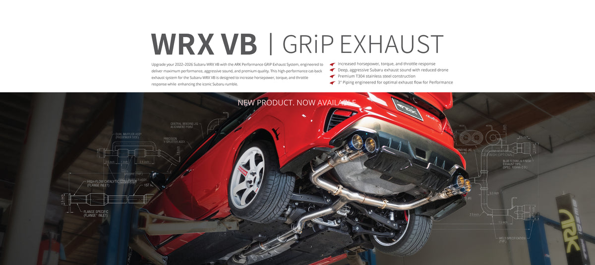 Official ARK Performance — Exhaust Systems, Suspension, Wheels & Aero
