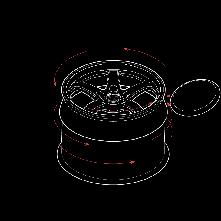 AB-15S Flow Forged Wheel | ARK Performance