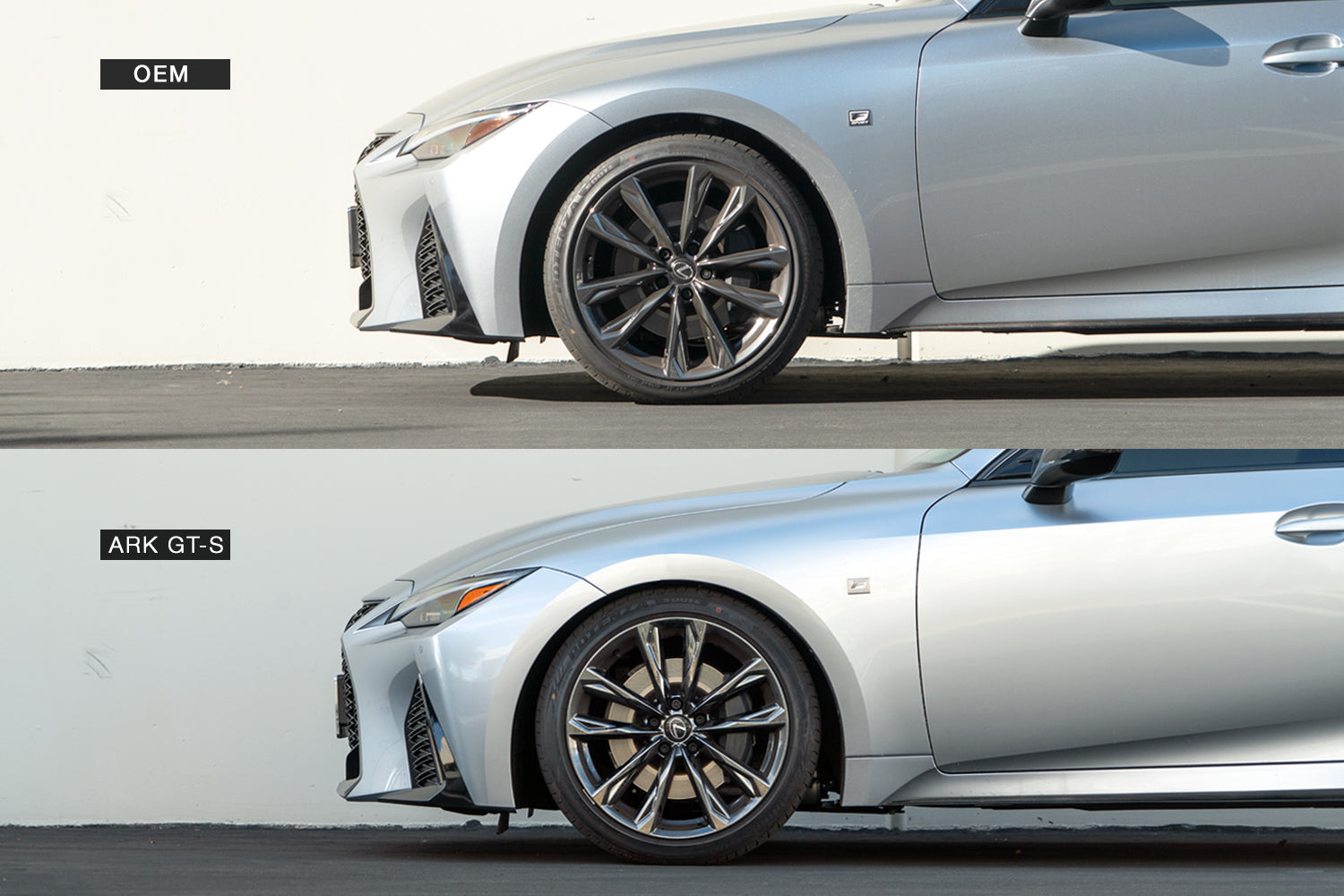 2021-2025 Lexus IS300 | IS350 RWD GT-S Lowering Springs - ARK Performance