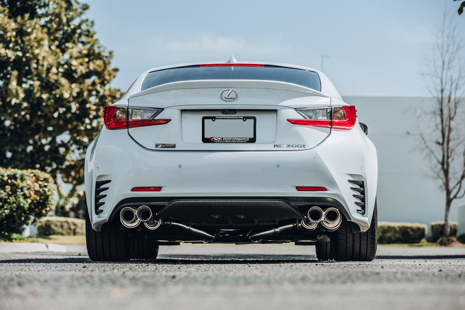 2016-2017 Lexus RC200t GRiP Exhaust (Resonated) - ARK Performance