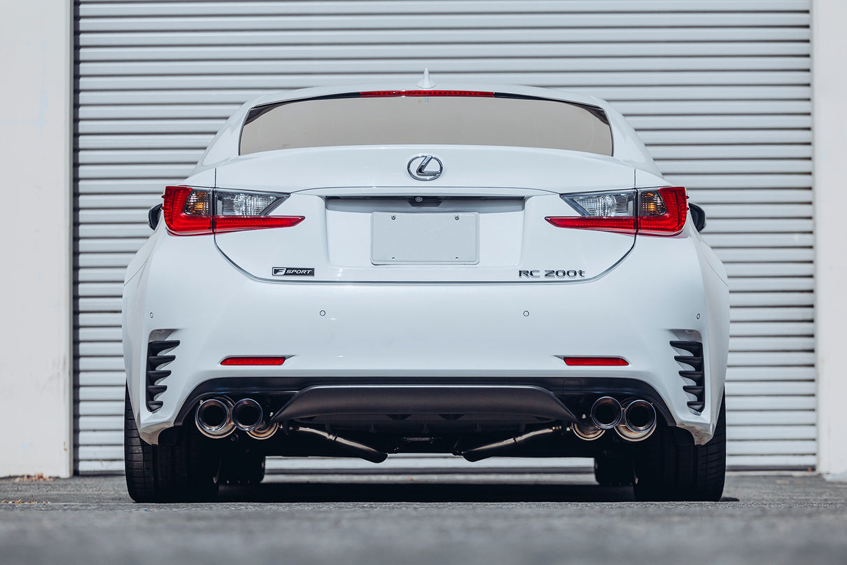 2016-2017 Lexus RC200t GRiP Exhaust (Resonated) - ARK Performance