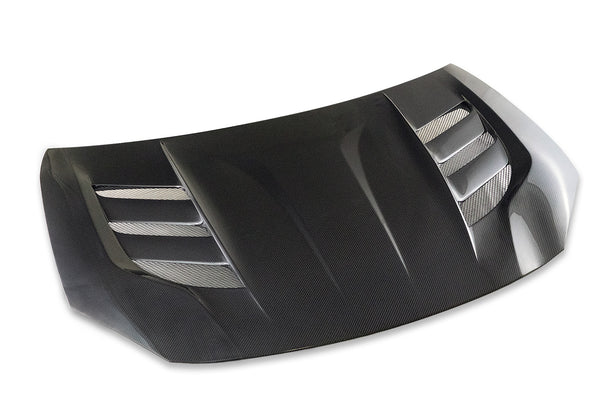 Product Image of ARK C-FX Hood for 2022+ Subaru BRZ ZD8 and Toyota GR86 ZN8 . Available in Carbon Fiber, Fiberglass, and Forged Carbon