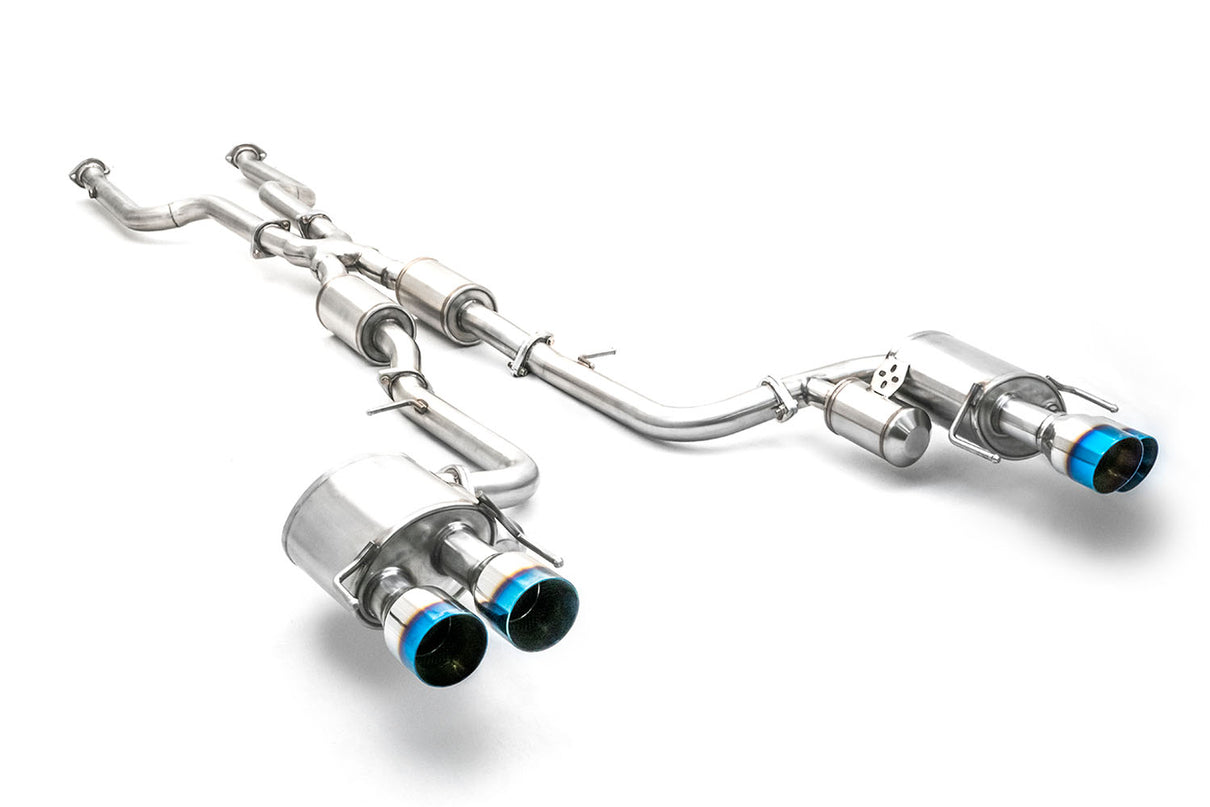 Product Image of Lexus RC-F ARK Performance GRiP Exhaust with burnt tips. Part Number SM1503-0215G