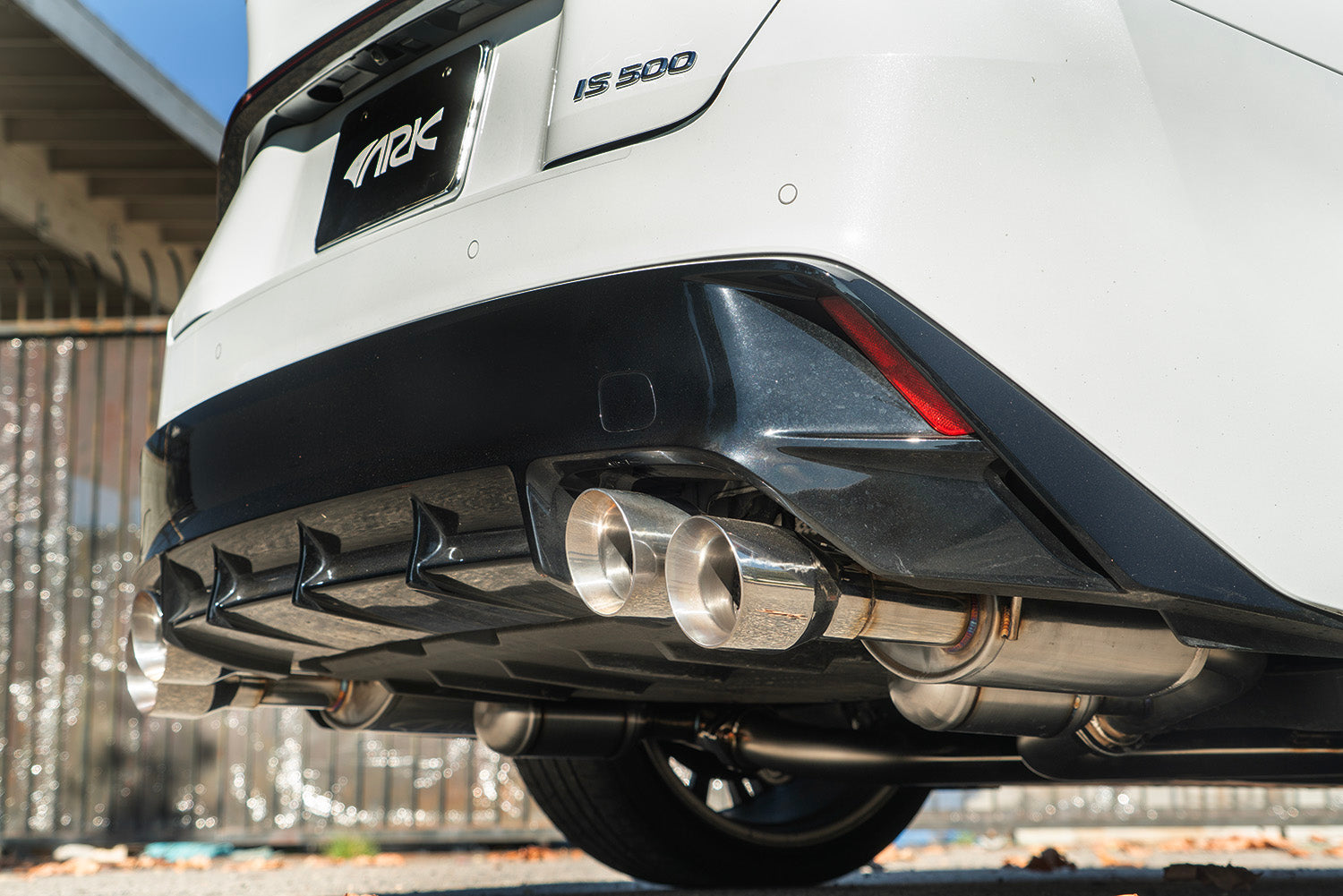 ARK Performance GRiP Exhaust with Polish Tips for Lexus IS500 