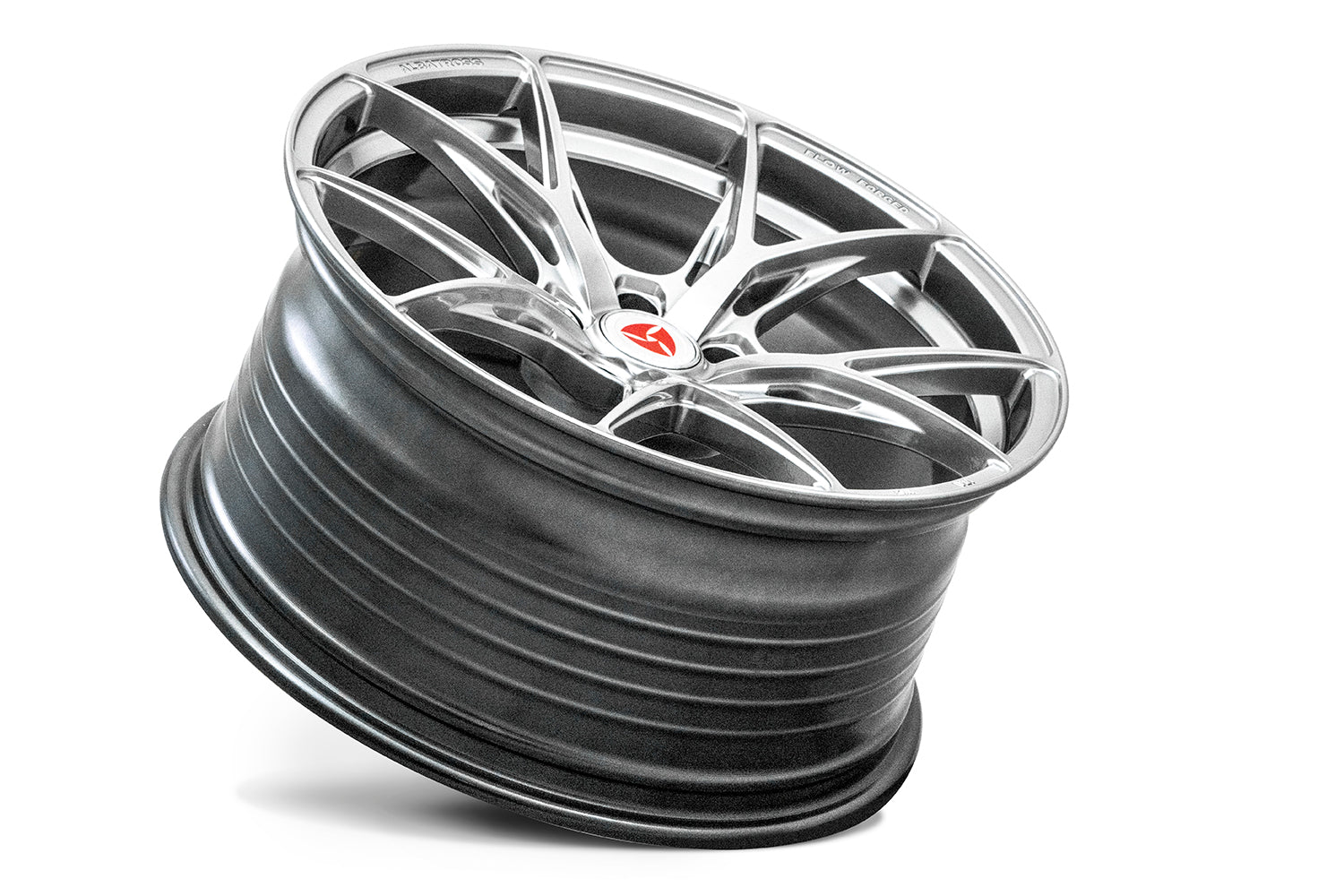 AB-52S Flow Forged 19 inch wheel. Color Hyper Black