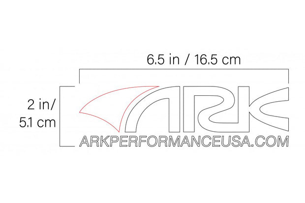 ARK Logo with Website Decal - ARK Performance
