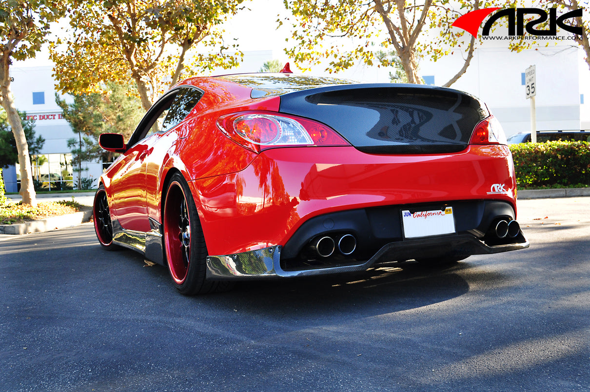 2010-2016 Hyundai Genesis Coupe C-FX Carbon Fiber Rear Diffuser - ARK Performance