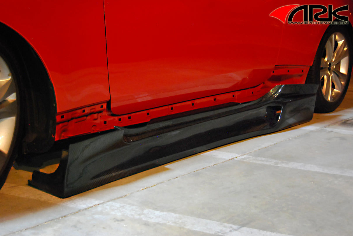 2010-2016 Hyundai Genesis Coupe C-FX Carbon Fiber Side Skirt - ARK Performance