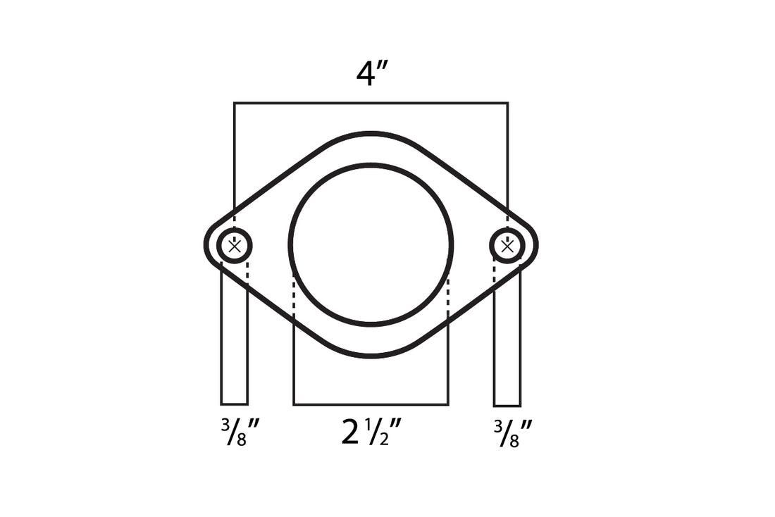 Gasket for 2.5" Test Pipes (Type B)