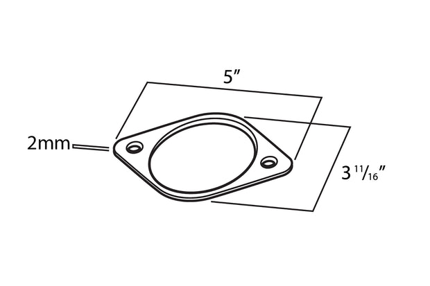 Gasket for 3" Piping Flanges (Type C) - ARK Performance