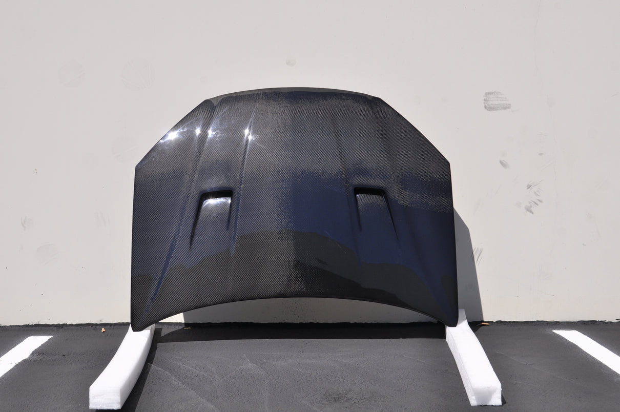 2013-2016 Hyundai Genesis Coupe Legato Carbon Fiber Hood - ARK Performance