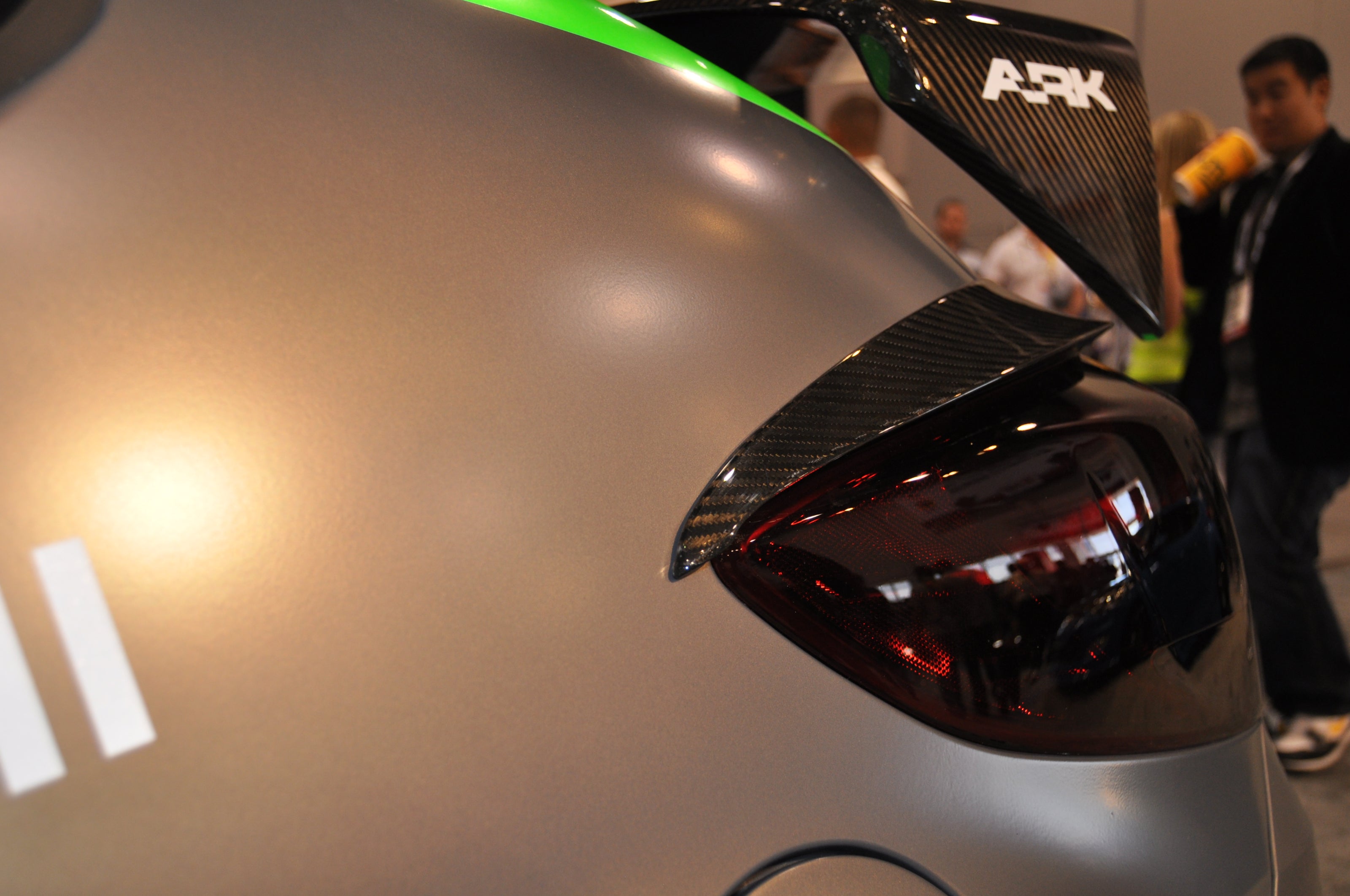 2012-2017 Hyundai Veloster C-FX Carbon Fiber  Rear Tail Lamp Canards - ARK Performance