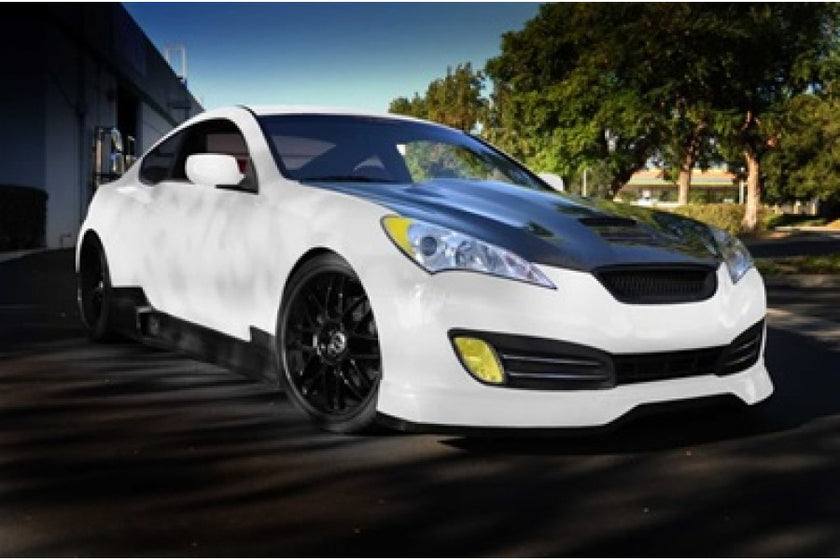 2010-2012 Hyundai Genesis Coupe C-FX Fiberglass Hood - ARK Performance