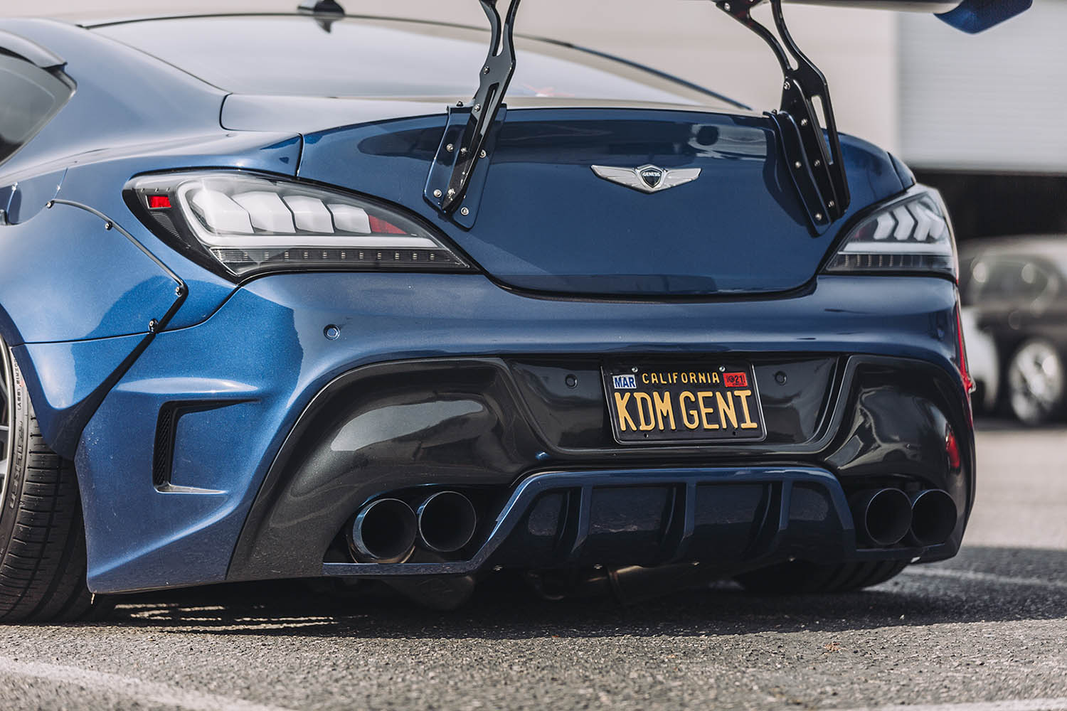 2010-2016 Hyundai Genesis Coupe Solus Rear Bumper - ARK Performance