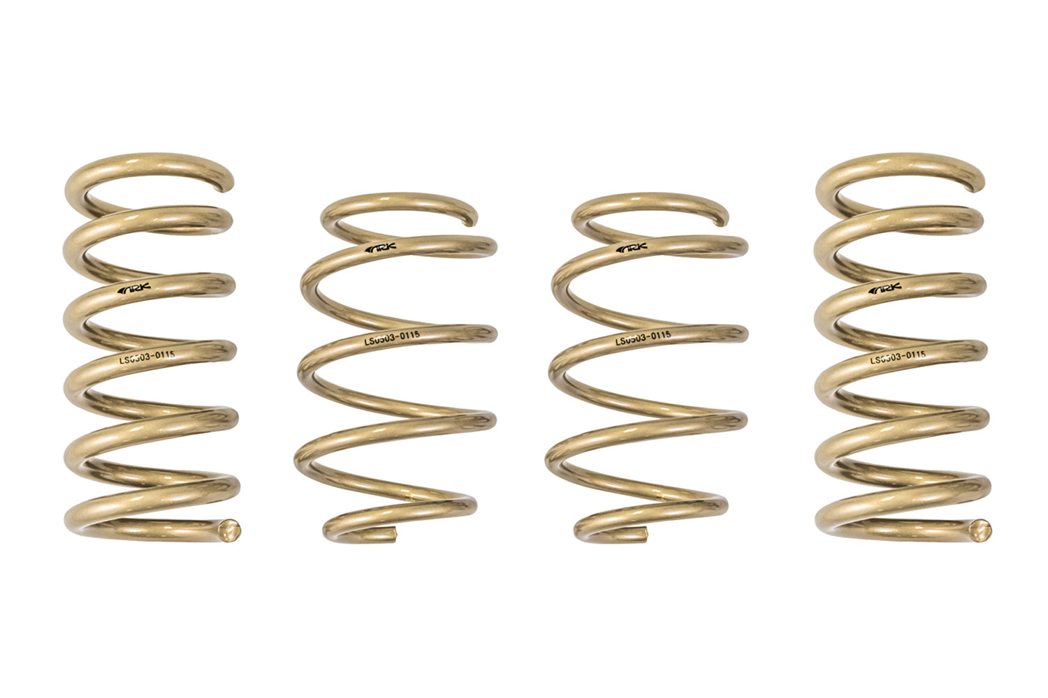 Godspeed LS TS FD 0014 Traction S Performance Lowering Springs, Reduce Body Roll, Improved Handling, Set Of 4, Compatible With Ford Edge 2015 19