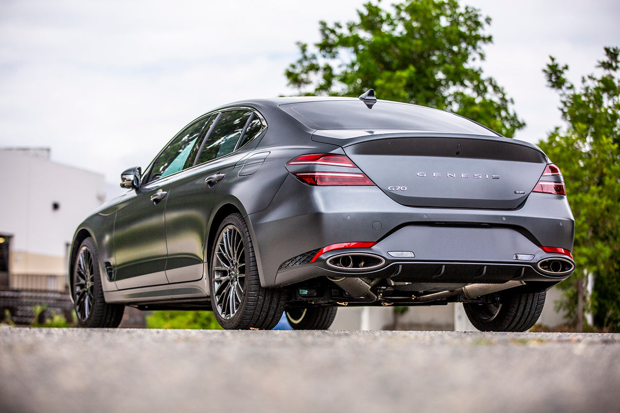 2019+ Genesis G70 3.3T GRiP Exhaust (PRE-ORDER ETA: JUNE) - ARK Performance