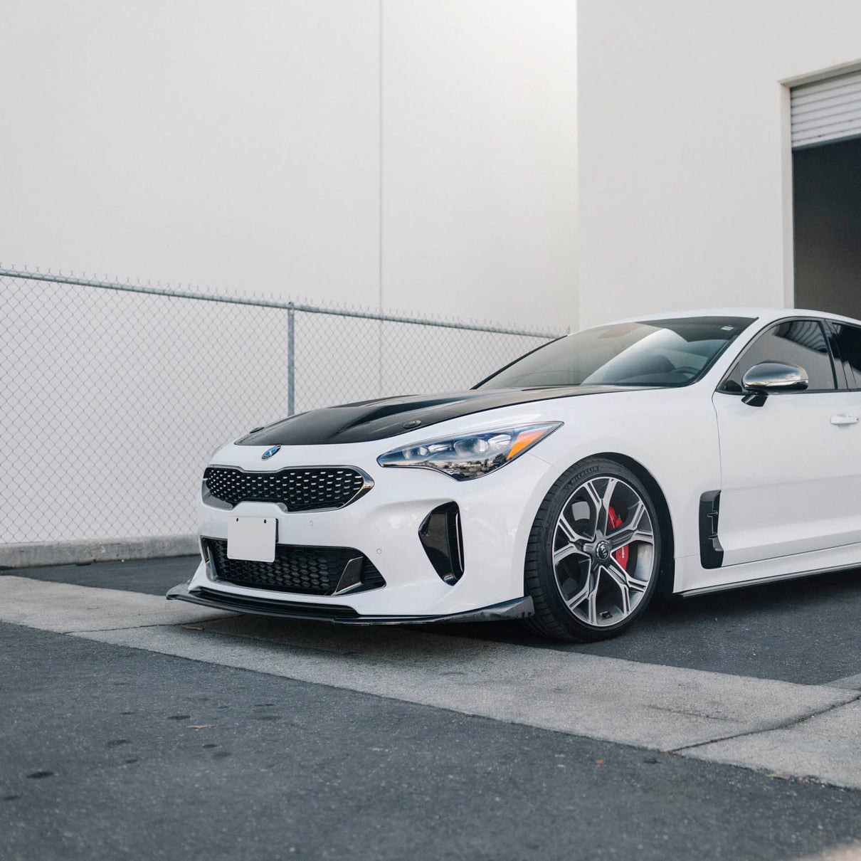 2018-2023 Kia Stinger Legato Carbon Fiber Front Lip - ARK Performance