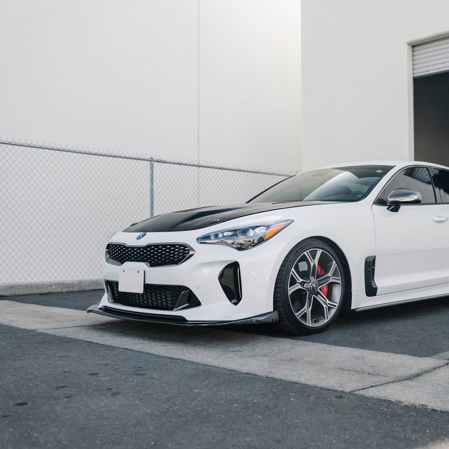 2018-2023 Kia Stinger Legato Carbon Fiber Front Lip - ARK Performance